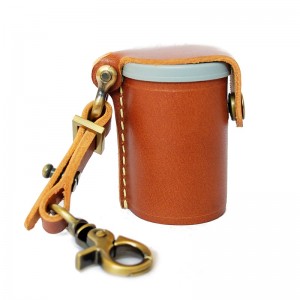 เคสหนัง สำหรับกลักฟิล์ม หนังแท้ สีน้ำตาล Film Case leather Handcrafts Red Brown Color  เคสหนัง สำหรับกลักฟิล์ม หนังแท้ สีน้ำตาล Film Case leather Handcrafts Red Brown Color