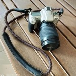 Camera Strap Rope-Retro Brown สายกล้อง แบบคล้องคอ  Weaving leather handmade