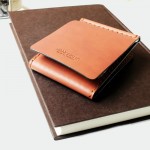 Z. Wallet Saddle Saddle Tan Money Clip Bi-fold V3.1 Handmade กระเป๋าสตางค์สำหรับผู้ชาย