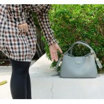 กระเป๋าถือ Valley Pastel Blue Grey Handbag for women