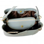 กระเป๋าถือ Valley Pastel Blue Grey Handbag for women