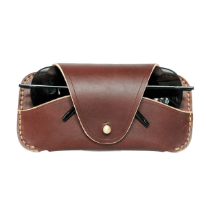 ซองแว่นตาหนังแท้ Rusty Red Glasses Case 