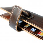 กระเป๋าสตางค์หนังแท้ ฟอกฝาด Long Wallet Timber Retro V.1 Handmade